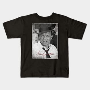 Sinatra Potrait Kids T-Shirt